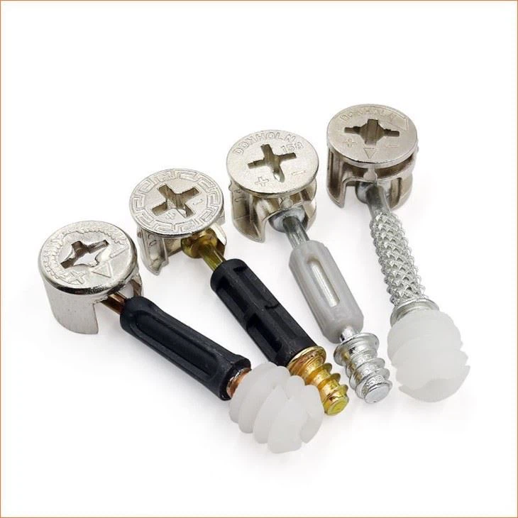 Cam Lock And Bolt Wooden Cabinet Connector factory